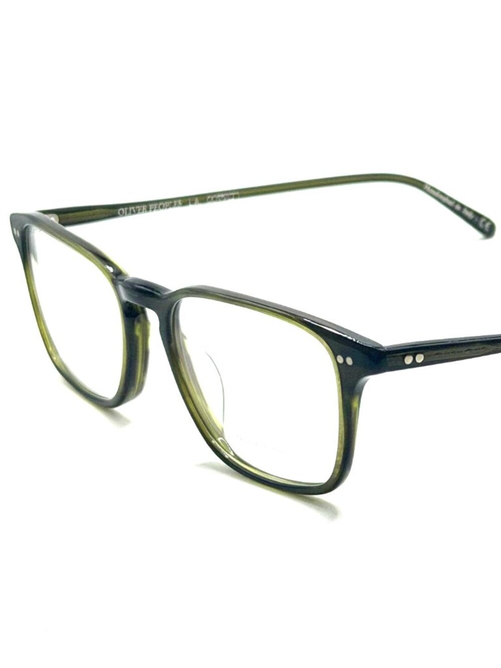 NEW OLIVER PEOPLES OV5427U 1680 Berrington-Green Horn Eyeglasses 52mm 18 145